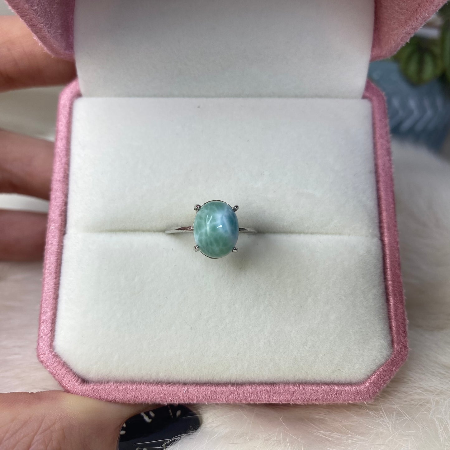 Larimar Ring