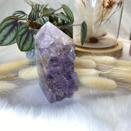 Druzy Amethyst Turm